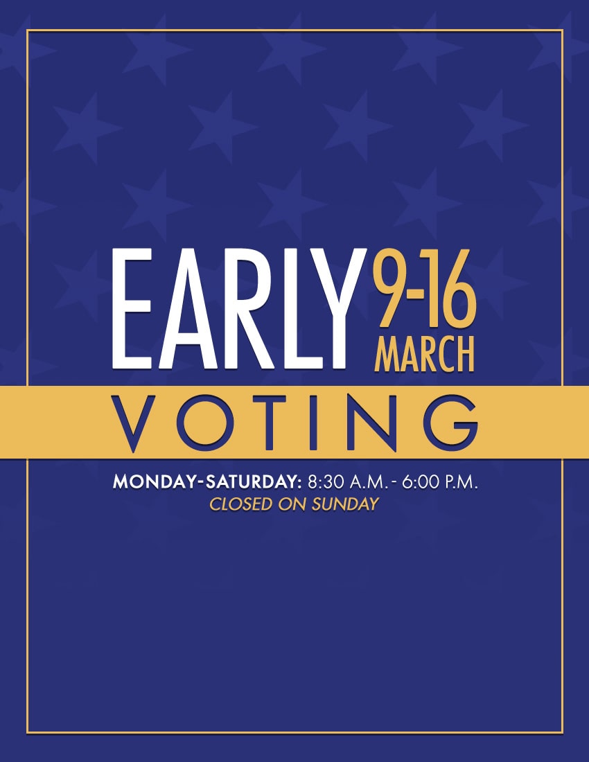 Early Voting